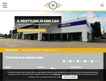 Tablet Screenshot of ninicar.it
